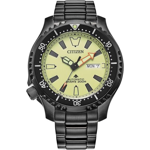 Citizen Other - Citizen Promaster Dive Fugu Luminous Dial Black Ion-Plated Mens Watch